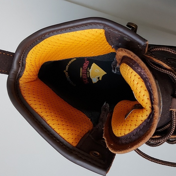 Mens Herman Survivors Dover Waterproof 6" Steel Toe Work Boot - Picture 14 of 16